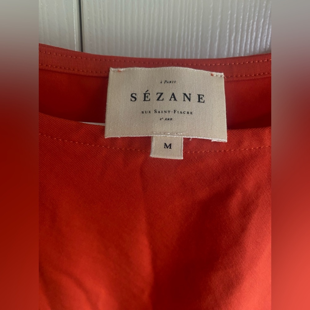Sézane Pippa Knot-Waist Short Sleeve Dress - Picture 6 of 12